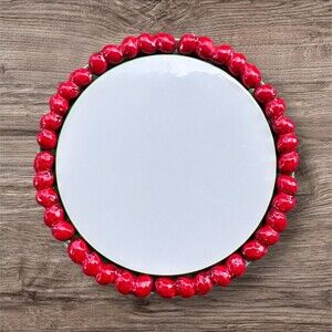 Vintage Shafford Japan Les Fraise Strawberry Cake Stand, 1960s Fruit Plate